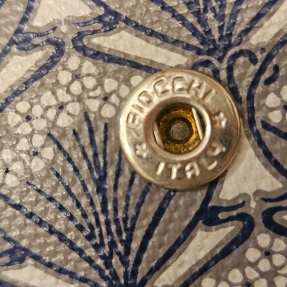 Liberty London Iphis Marlborough large gray/purple bag --omg that violet lining! - Picture 6 of 12